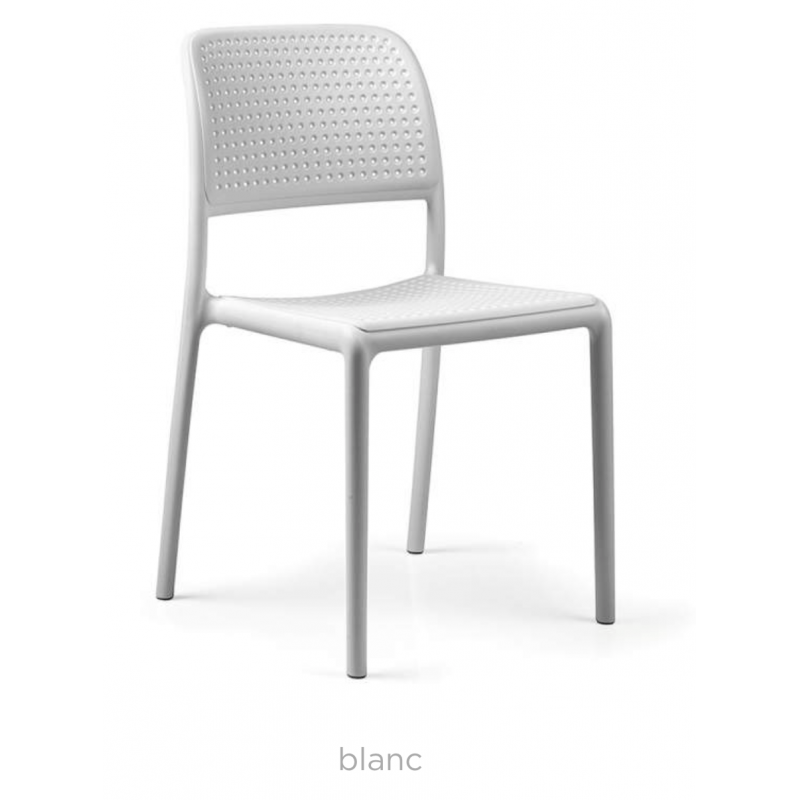 Chaise BORA Polypropylène Anti-UV - Fabriquée en Italie - Le Chaisier