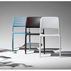 Chaise BORA Polypropylène Anti-UV - Fabriquée en Italie - Le Chaisier