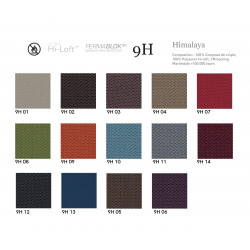 CHAISE DE SALLE A MANGER CONTEMPORAINE CARLA EN SILVERTEX - Le Chaisier