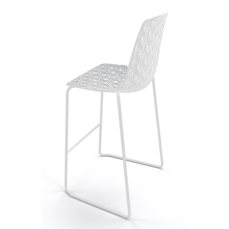 TABOURET SNACK CONTEMPORAIN EN POLYPROPYLÈNE ALHAMBRA ST