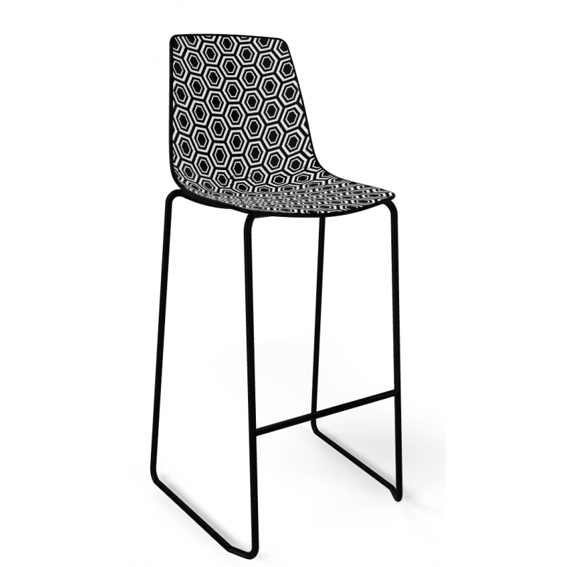 TABOURET DE BAR CONTEMPORAIN EN POLYPROPYLÈNE ALHAMBRA ST