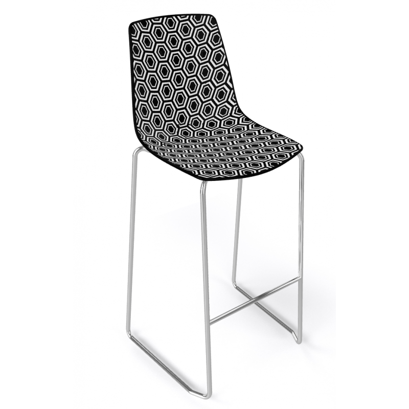 TABOURET DE BAR CONTEMPORAIN EN POLYPROPYLÈNE ALHAMBRA ST