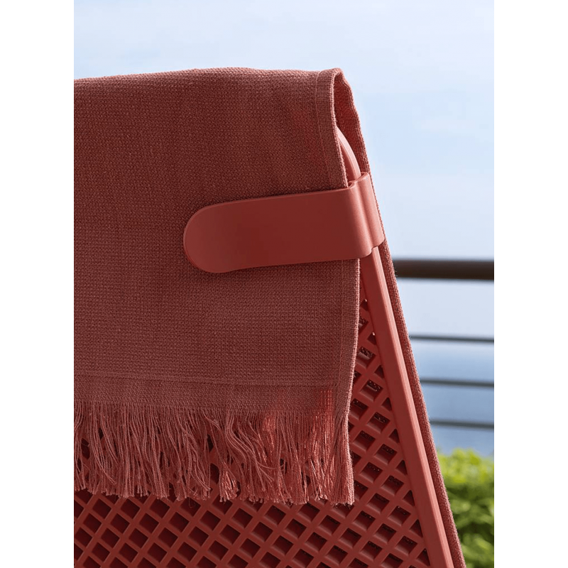 FAUTEUIL DE TERRASSE ITALIEN EMPILABLE NET LOUNGE NARDI