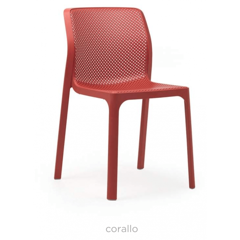 CHAISE DE JARDIN ITALIENNE EN POLYPROPYLÈNE EMPILABLE BIT NARDI