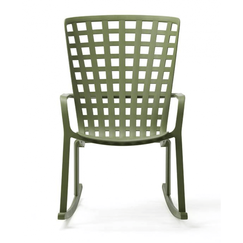 ROCKING-CHAIR ITALIEN D'EXTÉRIEUR EN POLYPROPYLÈNE FOLIO NARDI