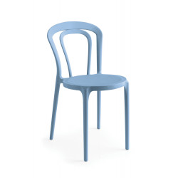 Chaise Bistrot en Polypropylène Empilable CAFFÉ - Le Chaisier