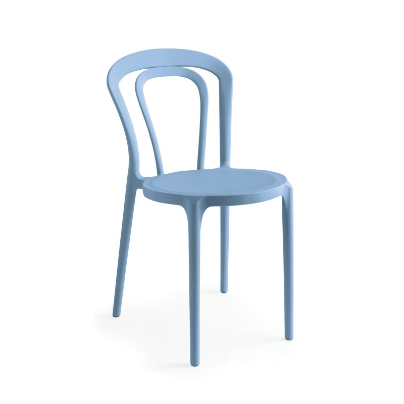 Chaise Bistrot en Polypropylène Empilable CAFFÉ - Le Chaisier