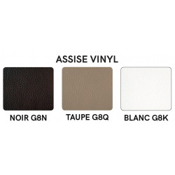 Tabouret Pivotant et Réglable Dossier Bas RILEY - Le Chaisier