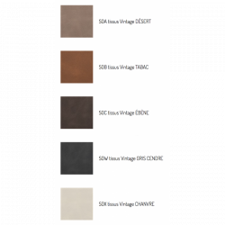 Chaise scandinave Pieds Bois et Vinyle ACADEMY - Le Chaisier