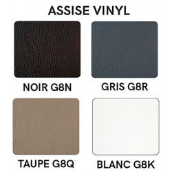 Chaise scandinave Pieds Bois et Vinyle ACADEMY - Le Chaisier