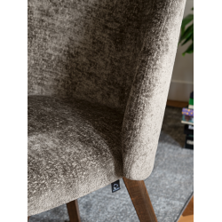 TABOURET SNACK COSY TUKA SHERPA PIEDS METAL CONTEMPORAIN