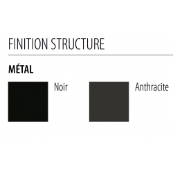 Chaise de Cuisine Contemporaine en Métal et Similicuir FLAVIO - Le Chaisier