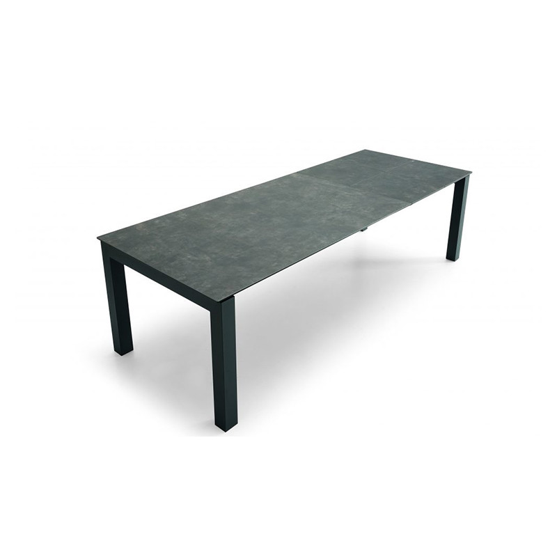 TABLE EN DEKTON EXTENSIBLE CHAMON HT 77 CM