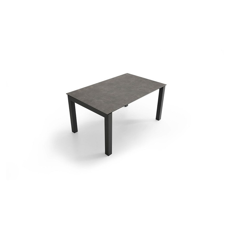 TABLE EN DEKTON EXTENSIBLE CHAMON HT 77 CM