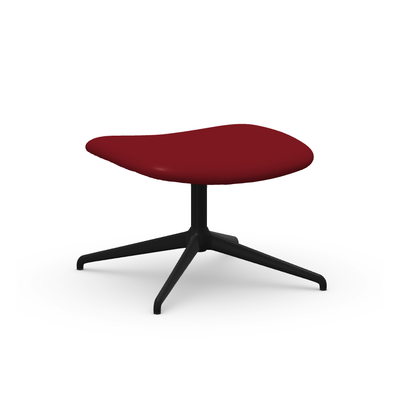 TABOURET BAS / REPOSE-PIEDS CONTEMPORAIN EN SIMILICUIR DALIA