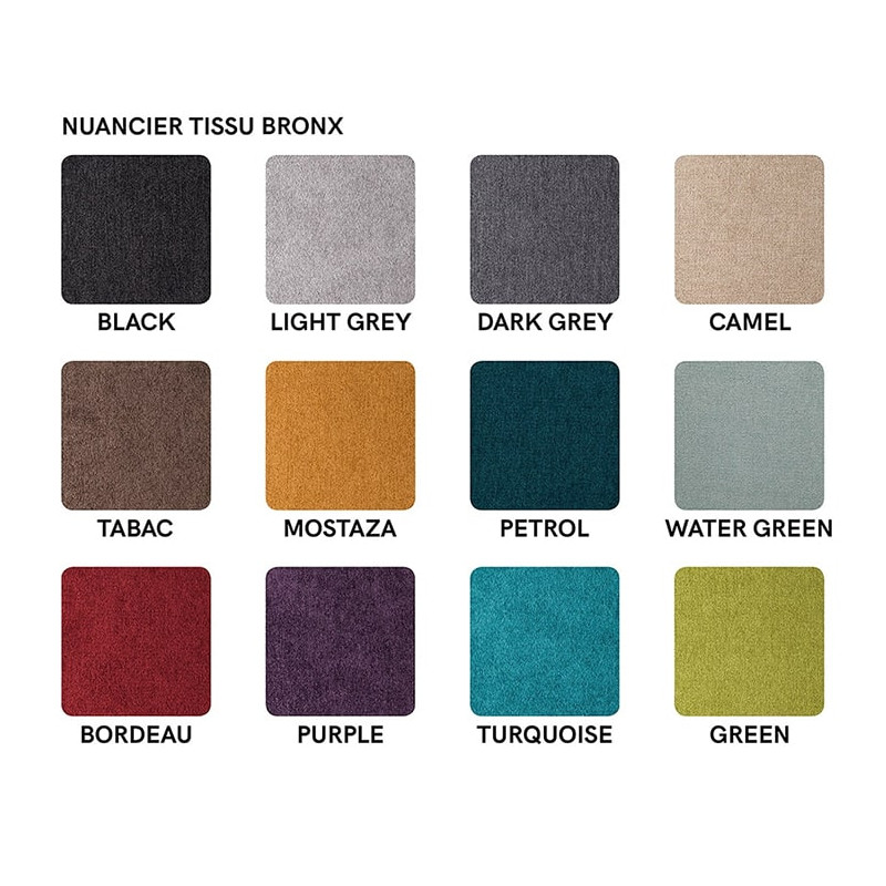 FAUTEUIL DE SALLE À MANGER AXEL EN BOIS ET TISSU