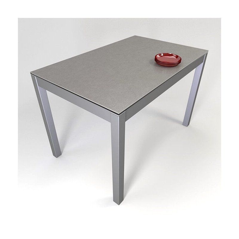 TABLE DE CUISINE FIXE EN CÉRAMIQUE LEO HT 75 CM