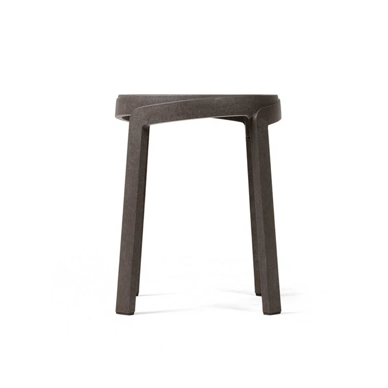 TABOURET BAS RECYCLÉ D'EXTÉRIEUR EMPILABLE STACK