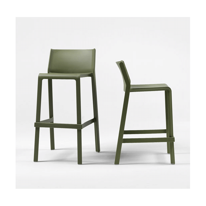 TABOURET SNACK DE JARDIN EMPILABLE EN POLYPROPYLÈNE TRILL MINI