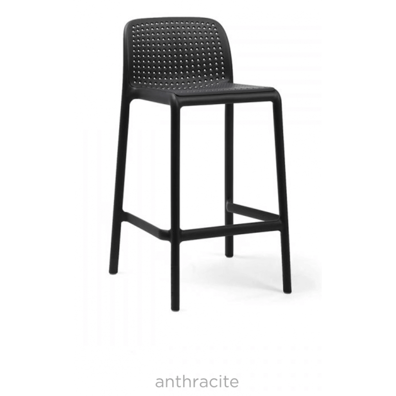 TABOURET SNACK MODERNE D'EXTÉRIEUR EN POLYPROPYLÈNE LIDO MINI