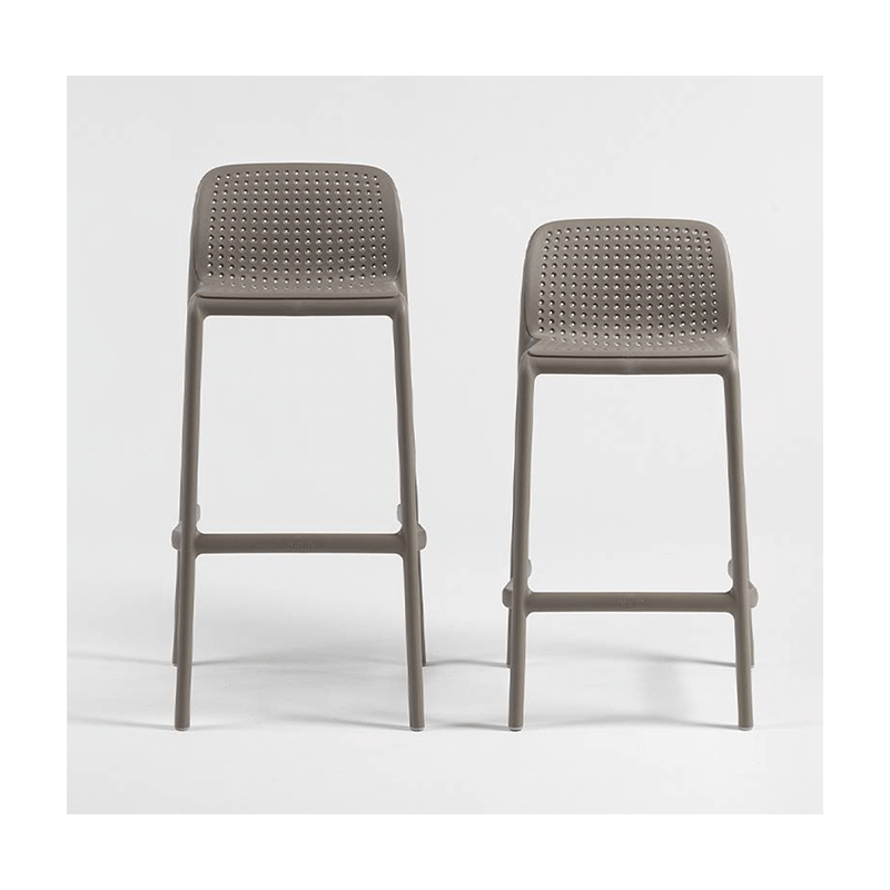 TABOURET SNACK MODERNE D'EXTÉRIEUR EN POLYPROPYLÈNE LIDO MINI