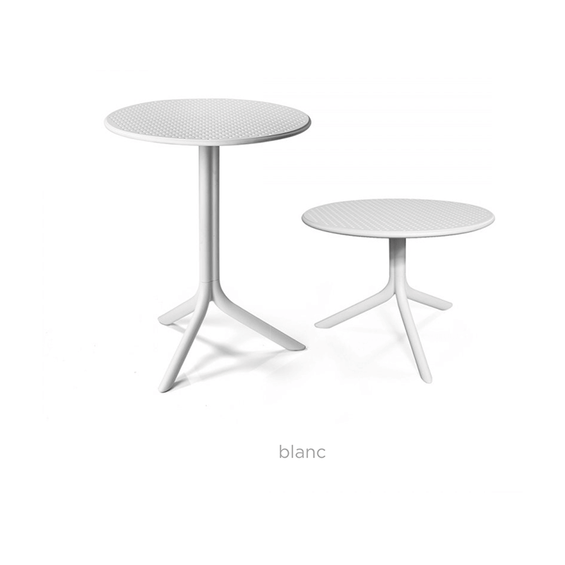 TABLE DE TERRASSE DEUX HAUTEURS STEP