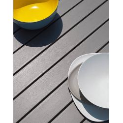 TABLE DE JARDIN EXTENSIBLE EN ALUMINIUM ALLORO