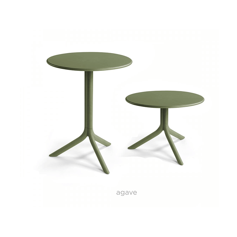 TABLE DE BALCON NOIR 2 HAUTEURS SPRITZ ITALIENNE NARDI