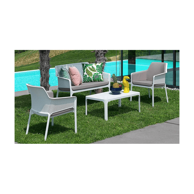 BANQUETTE DE JARDIN EN POLYPROPYLÈNE MODERNE NET