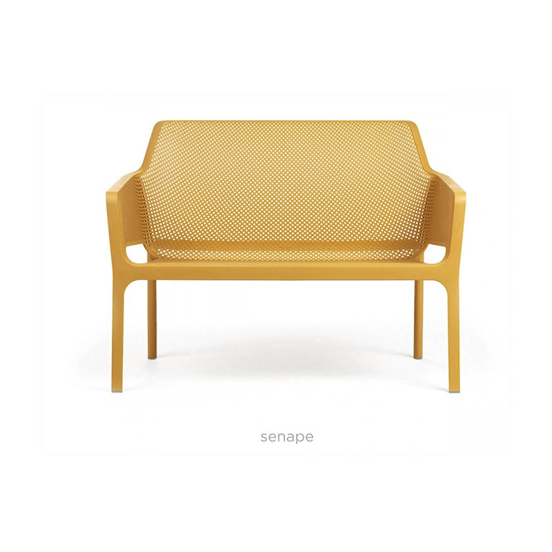 BANQUETTE DE JARDIN EN POLYPROPYLÈNE MODERNE NET