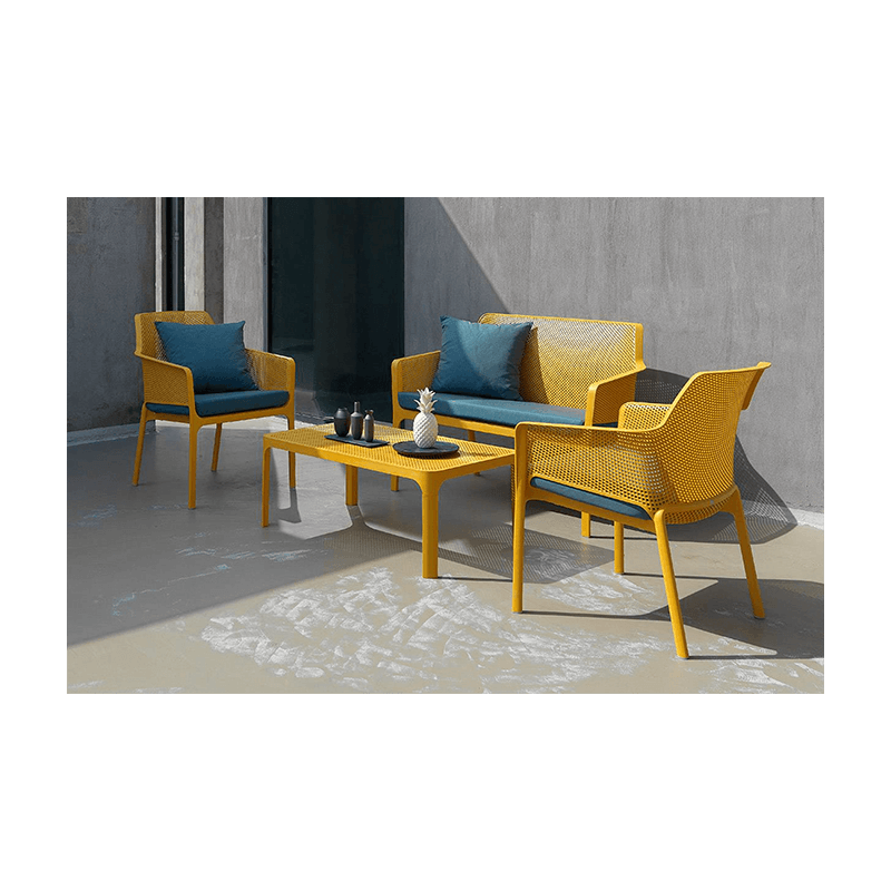BANQUETTE DE JARDIN EN POLYPROPYLÈNE MODERNE NET