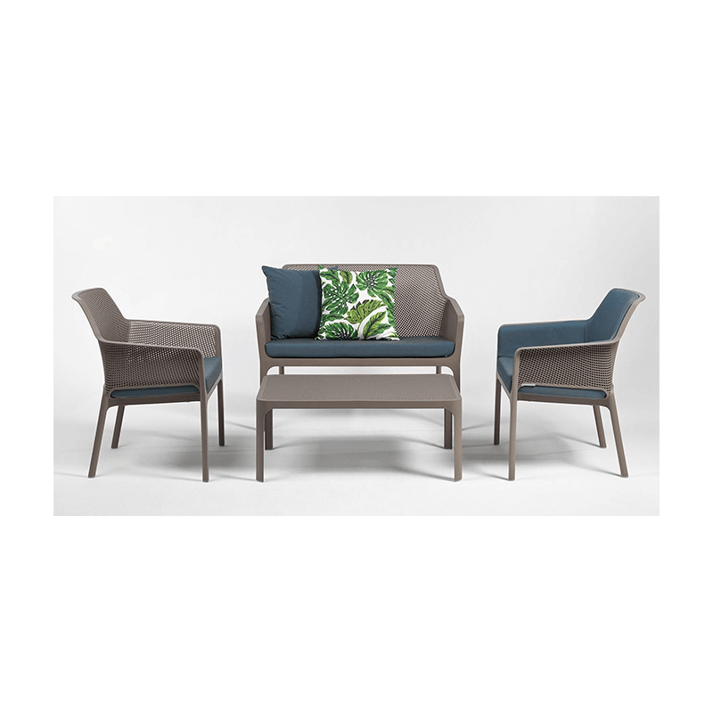 BANQUETTE DE JARDIN EN POLYPROPYLÈNE MODERNE NET