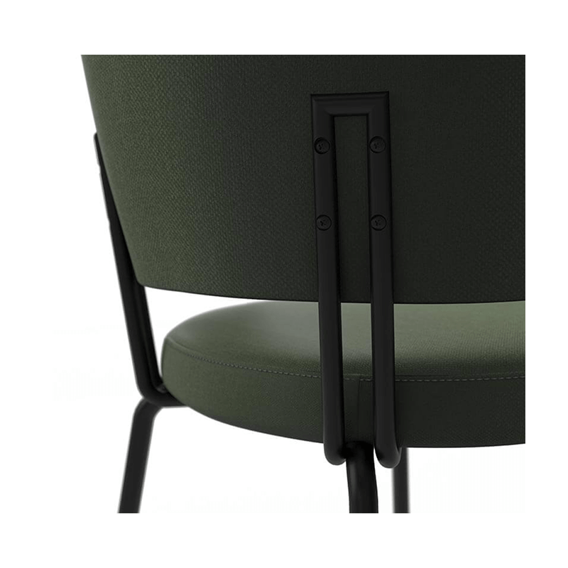 CHAISE MODERNE AVEC ACCOUDOIRS AERO TISSU