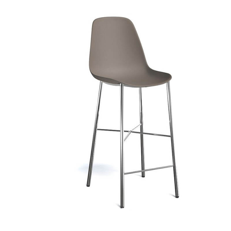 TABOURET SCANDINAVE EN POLYPROPYLÈNE CLOË