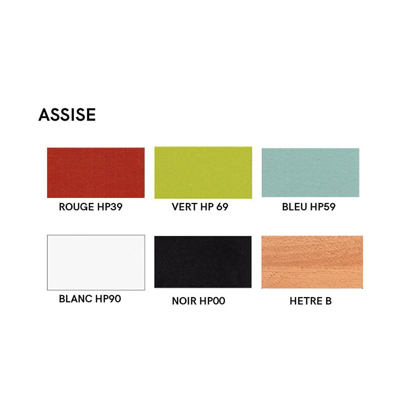 TABOURET SNACK VINTAGE EN MÉTAL ET BOIS BARCOLLÈGE