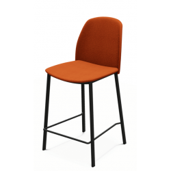 TABOURET SNACK CONTEMORAIN EN TISSU OLIVIA