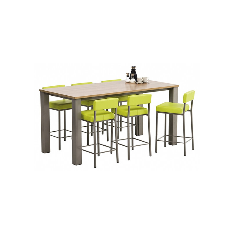 TABOURET SNACK REMBOURRÉ MODERNE QUINTA SIMILICUIR