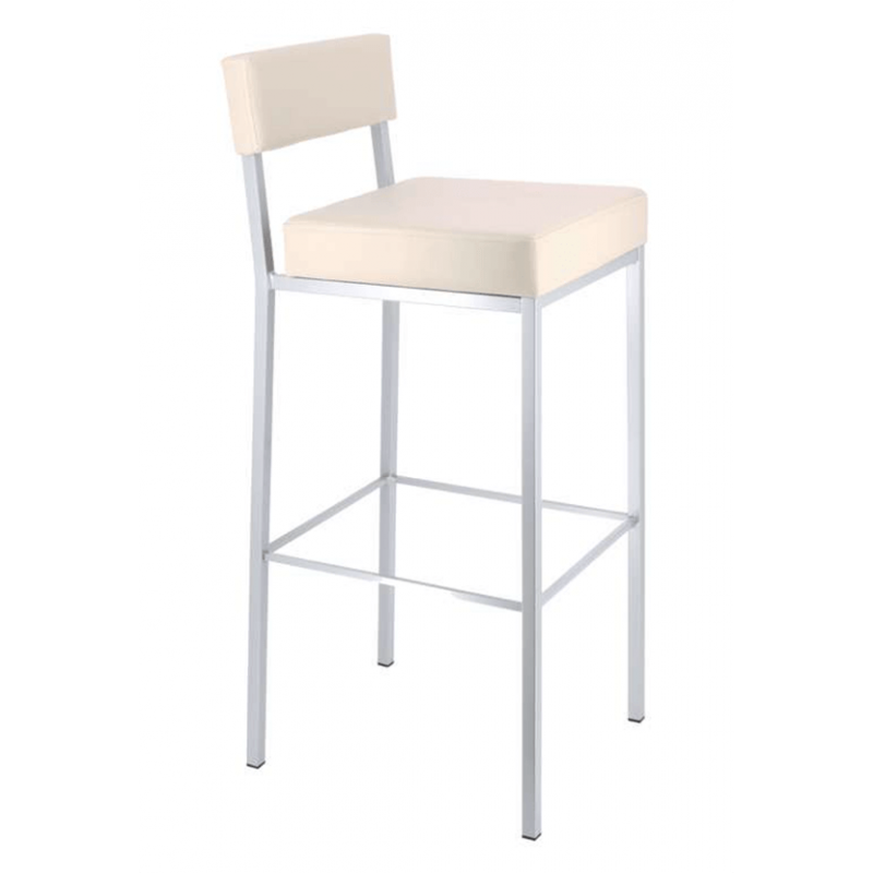 TABOURET DE BAR MODERNE REMBOURRÉ QUINTA SIMILICUIR