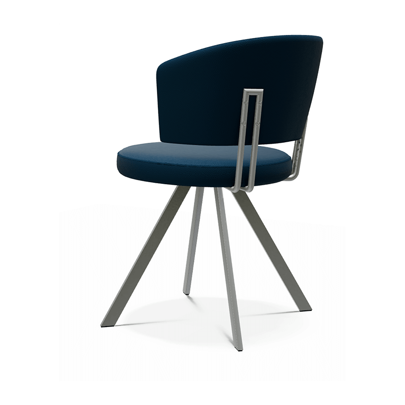 CHAISE TENDANCE PIVOTANTE ACCOUDOIRS ALLURE SIMILICUIR