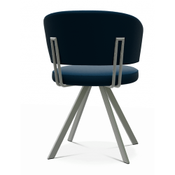 CHAISE TENDANCE PIVOTANTE ACCOUDOIRS ALLURE SIMILICUIR