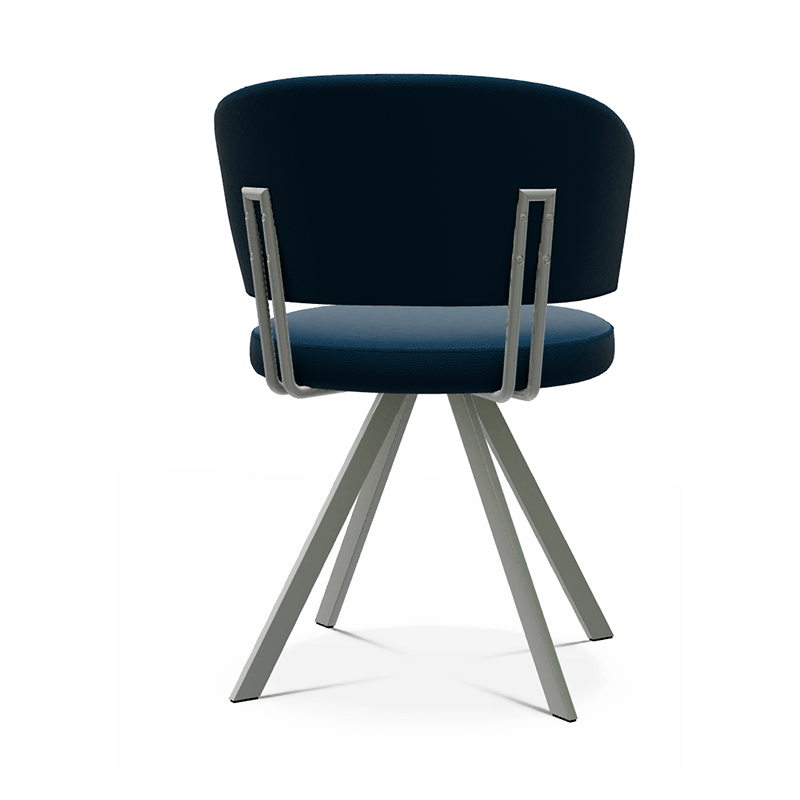 CHAISE TENDANCE PIVOTANTE ACCOUDOIRS ALLURE SIMILICUIR