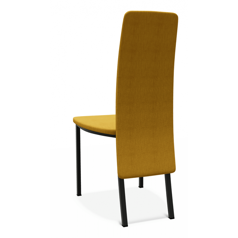 CHAISE DOSSIER HAUT DE SALLE A MANGER ELYN TISSU