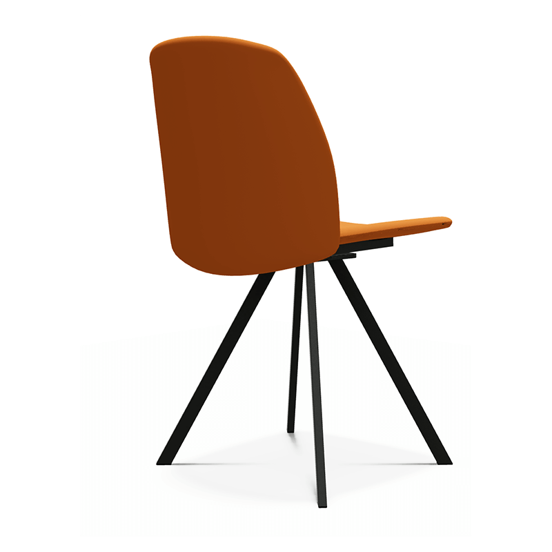 CHAISE CONTEMPORAINE PIVOTANTE SIMILICUIR FIGARO