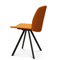 CHAISE CONTEMPORAINE PIVOTANTE SIMILICUIR FIGARO