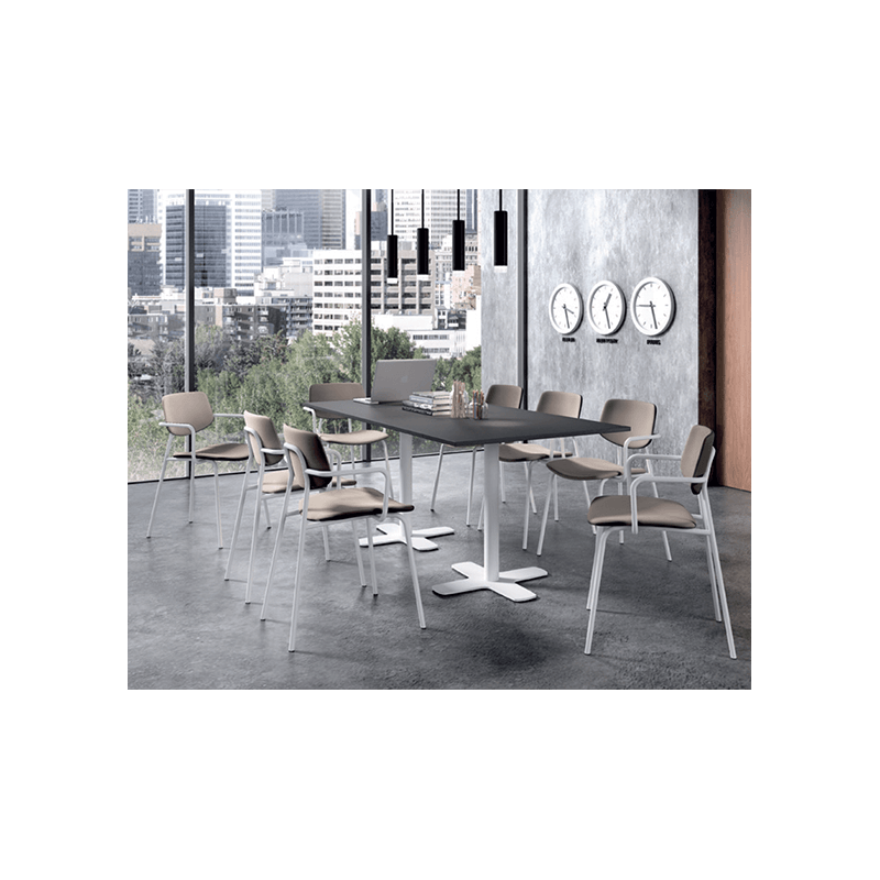 CHAISE VINTAGE EN TISSU LAGO-CH