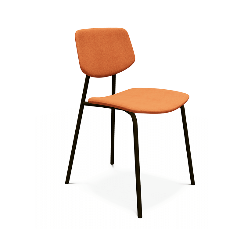 CHAISE VINTAGE EN TISSU LAGO-CH