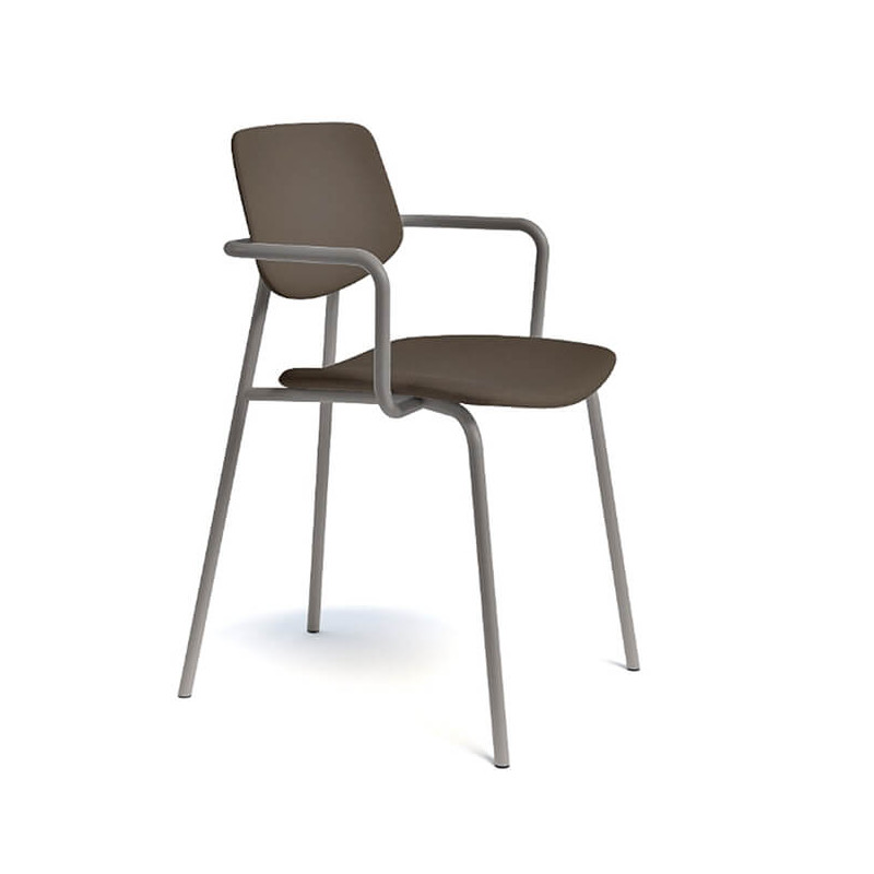 FAUTEUIL DE TABLE VINTAGE LAGO-ACH SIMILICUIR