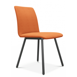 CHAISE DE SALLE À MANGER CONTEMPORAINE EN TISSU PISA