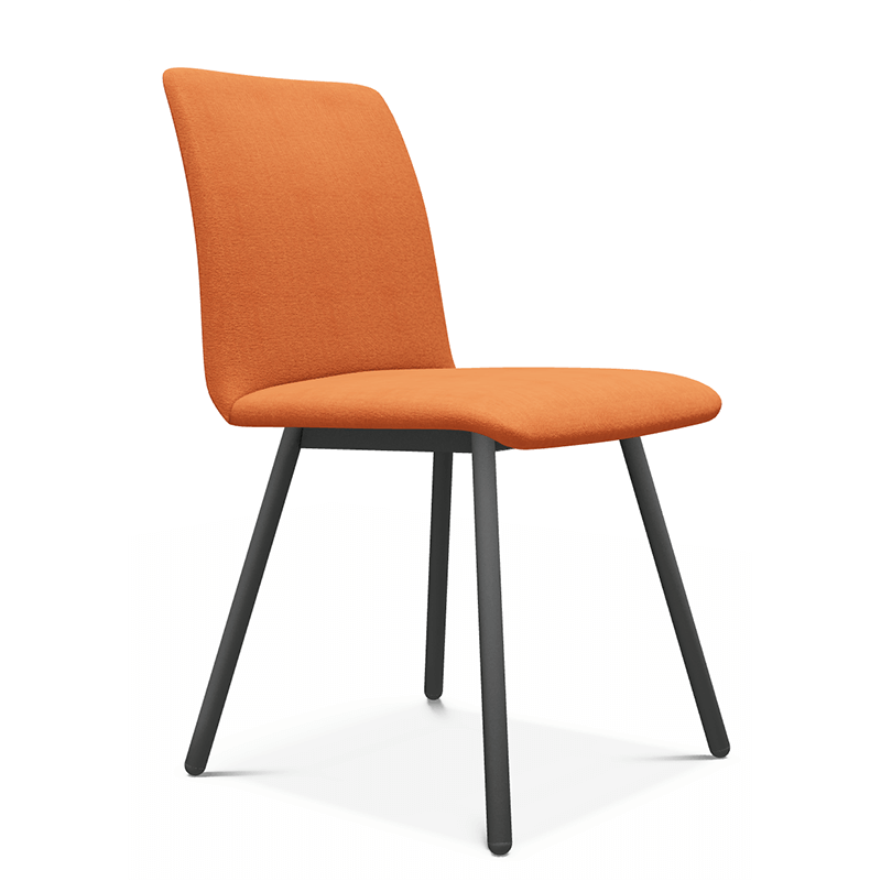 CHAISE DE SALLE À MANGER CONTEMPORAINE EN TISSU PISA