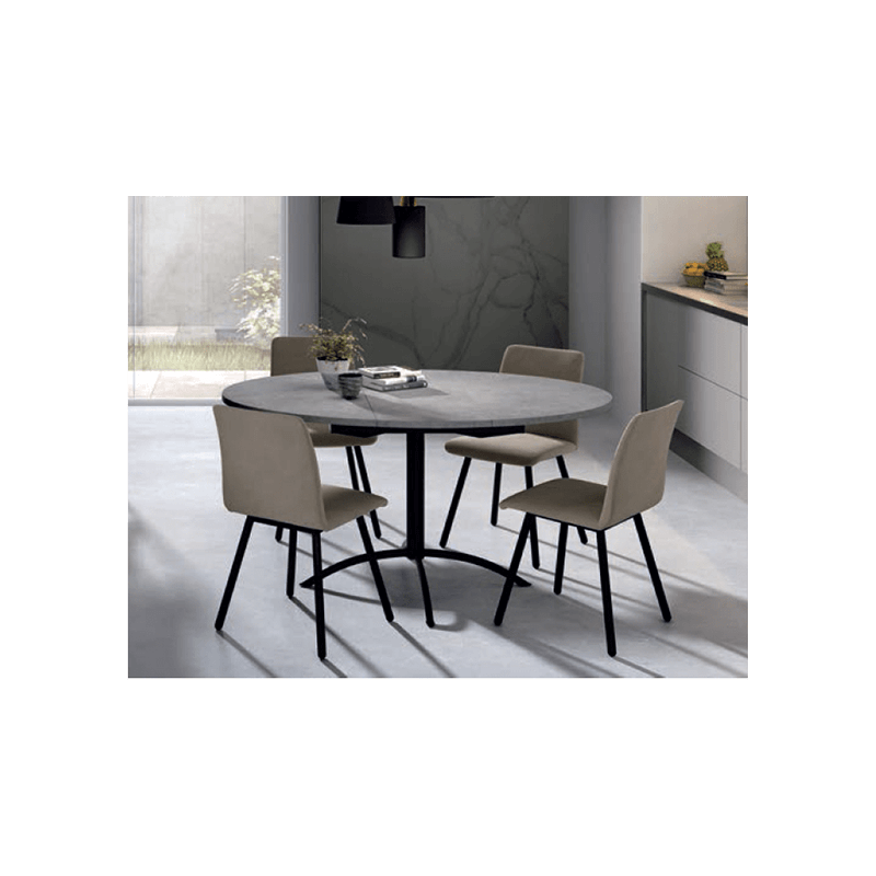 CHAISE DE SALLE À MANGER CONTEMPORAINE EN TISSU PISA